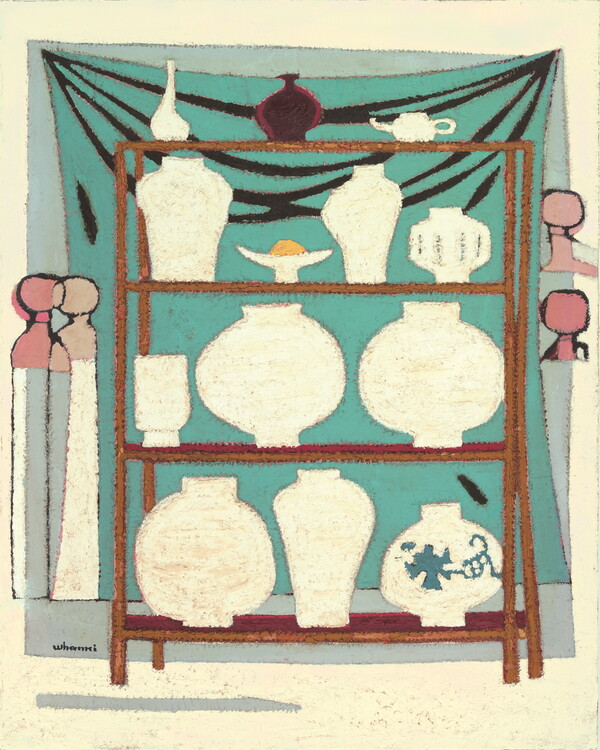김환기, 항아리_1956_100 x 81cm_캔버스에 유채_개인 소장_©Whanki Foundation·Whanki Museum