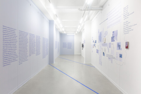 Rebecca Moccia, Ministries of Loneliness, 2024. Installation view at Dong-gok Museum of Art. Courtesy the Artist and Italian Pavilion - 15th Gwangju Biennale. Ph. Parker McComb