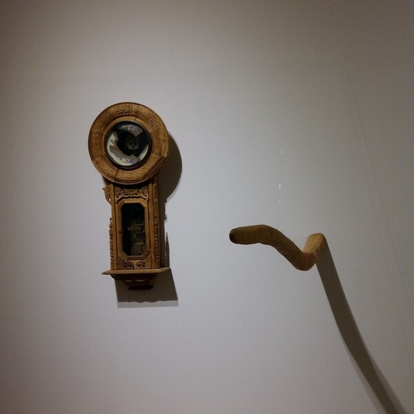 신영성, 해를 삼킨 시계, 혼합매체, 1997