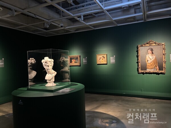 5일 세종문화회관 미술관에서 개막한 《르네상스에서 인상주의까지: 샌디에이고 미술관 특별전》 전시전경 (사진 함혜리)