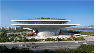 제2세종문화회관 조감도 (여의대로방향) , 서울시 제공