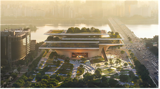 제 2세종문화회관 조감도_여의도공원 방향