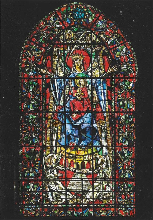 스트라스부르 대성당의 스테인글라스 엽서 ⓒ Hyun Oh