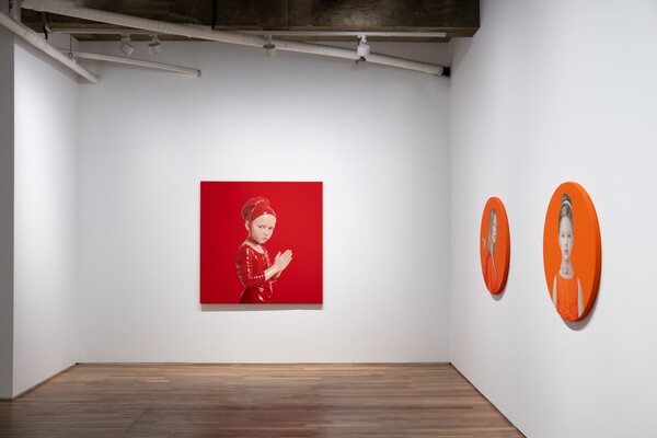 한남동 갤러리BHAK에서 열리는  살루스티아노(Salustiano) 개인전 《그의 눈 속에서》 전시 전경 (사진 갤러리BHAK 제공)